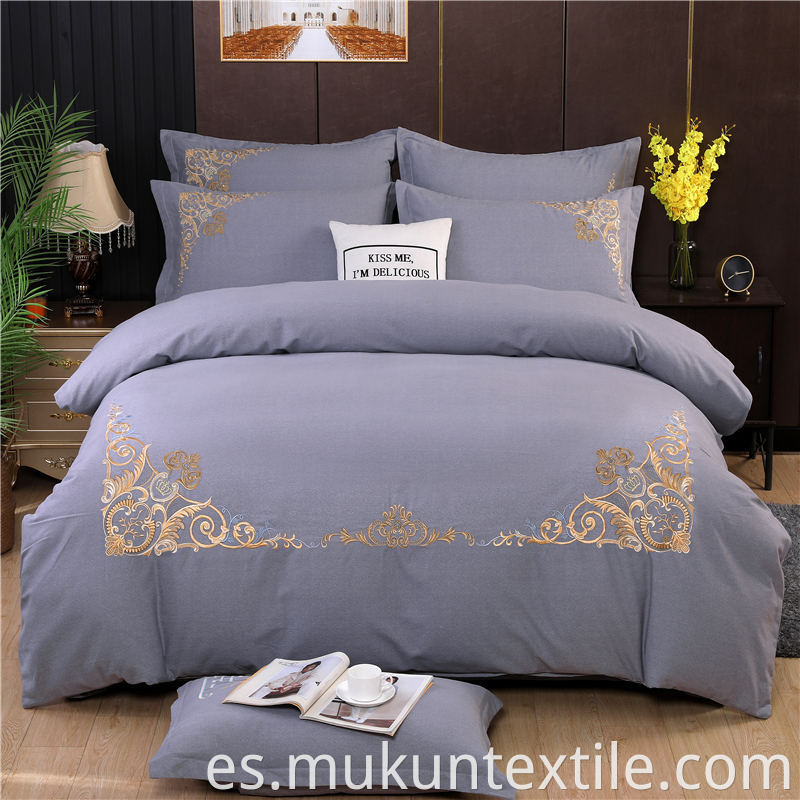 embroidery bedding set 